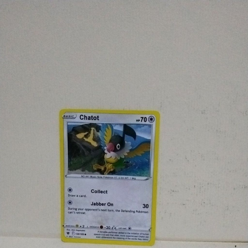 Paket Kartu Pokemon Chatot