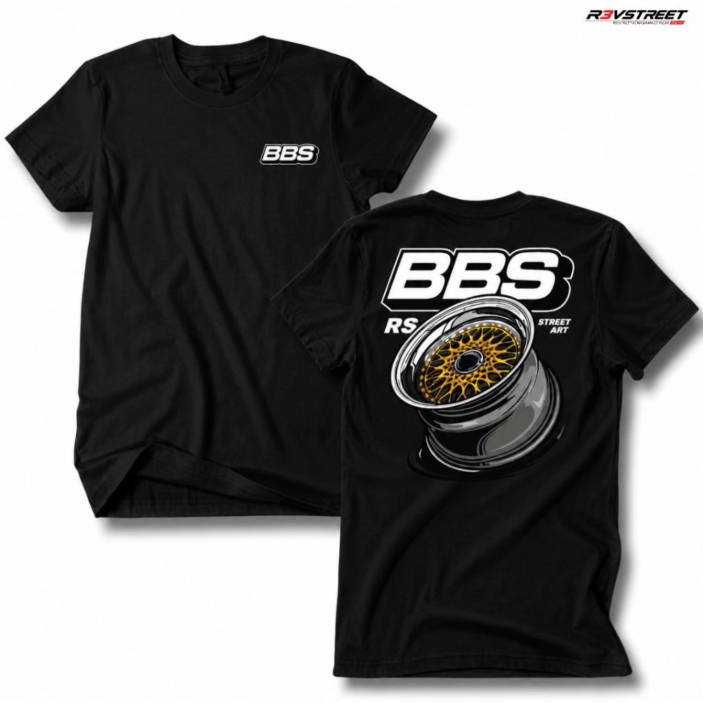 KAOS VELG BBS | T SHIRT VELG MOBIL BBS | KAOS DISTRO RACING OTOMOTIF