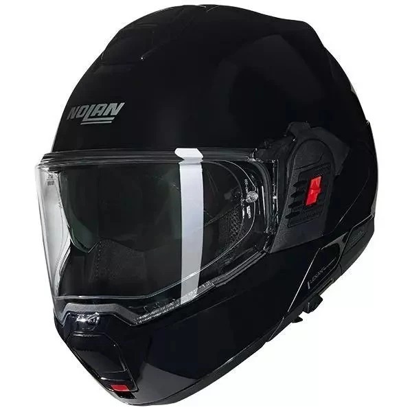 NOLAN N120-1 CLASSICO NERO 301 BLACK GLOSS MODULAR ORIGINAL HELM NOLAN MODULAR