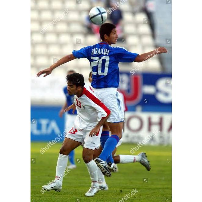 Jersey Timnas Jepang Japan Home 2004/2006 2nd Hirayama #20 Player Issue Very RARE Original