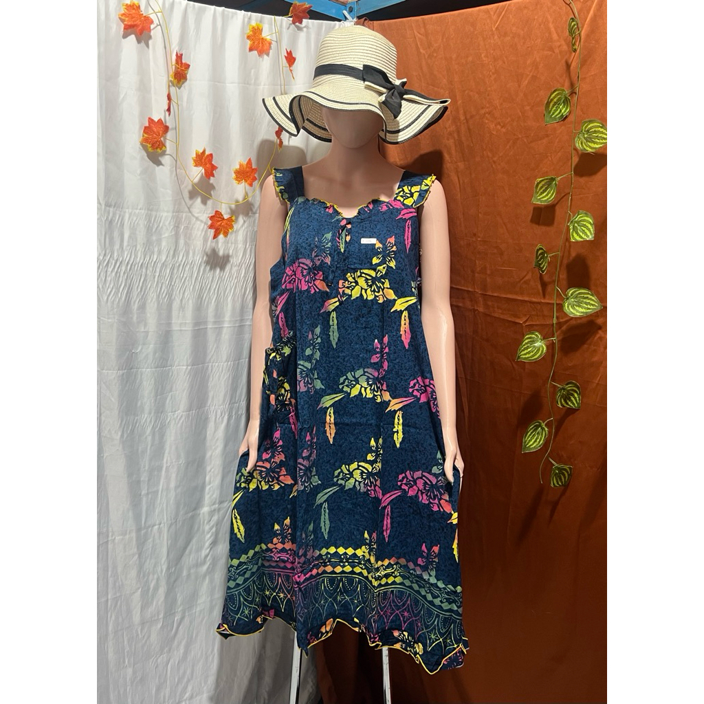 Daster Primadona Bahan Batik Cetak DS Korea Tangan Yukensi Daster Batik Lentera DS Bulan Batik Cetak