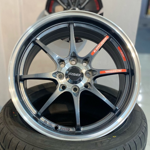 Velg Mobil Ring 16 Avanza Jazz Yaris Brio Ce28 pcd 4x100 Dan 4X114.3 Lebar 7 et 38 Warna Gunmetal