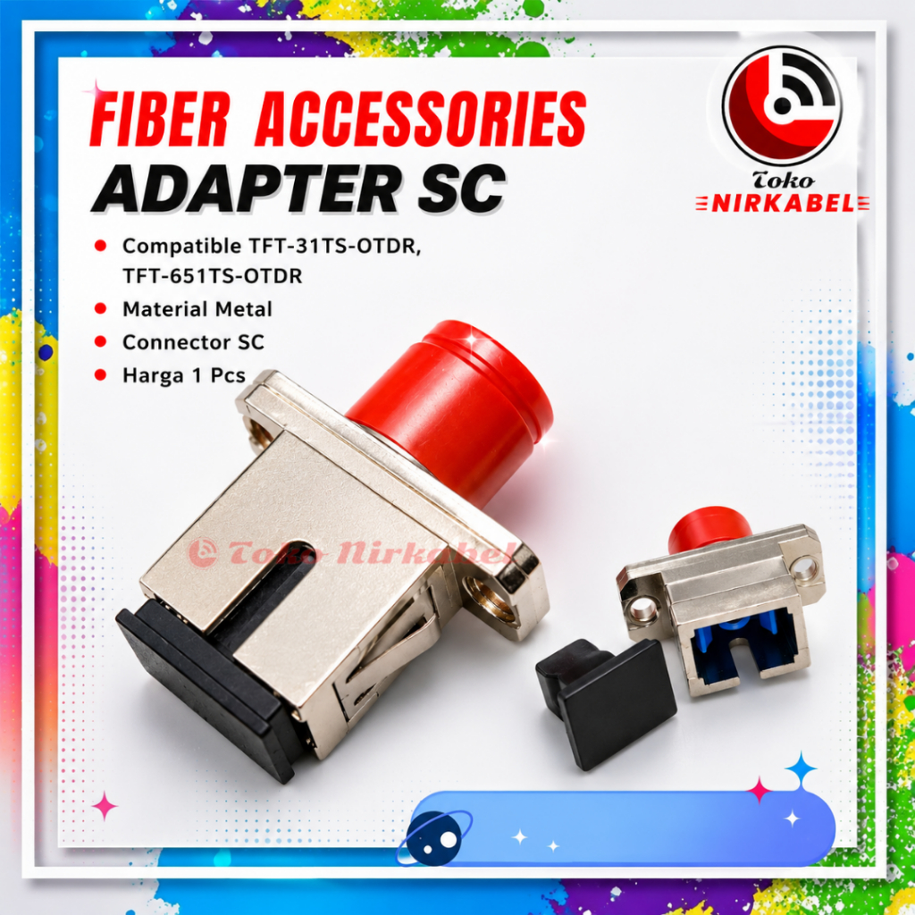 Fiber Optic SC Adapter for Tarmoc  TFT-31TS-OTDR & TFT-651TS-OTDR  | SC Converter tool FO