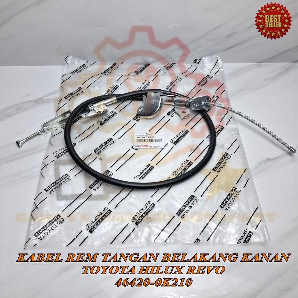 KABEL REM TANGAN BELAKANG KANAN HILUX REVO 46420-0K210