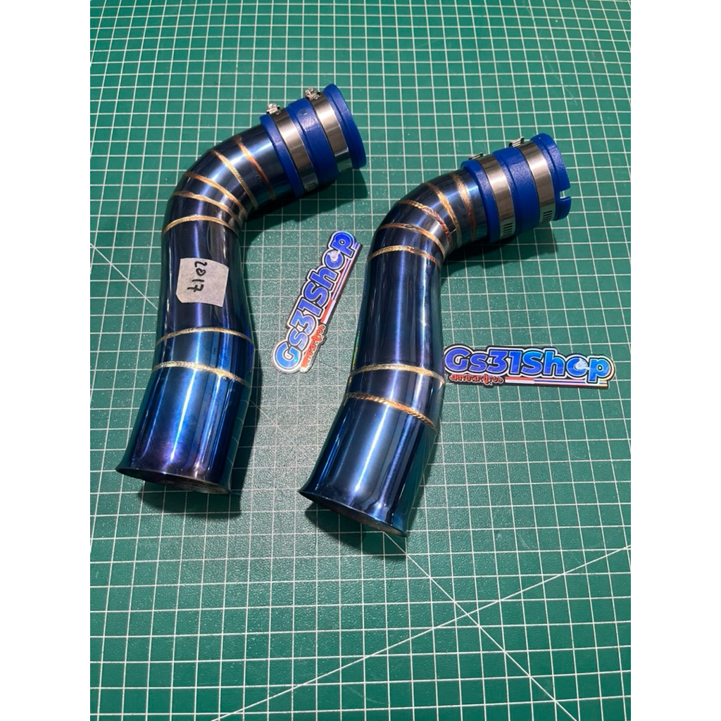 pipa Air intake / velocity stainless vario 125 150 pcx Cbu 150 / pcx 160 original Thailand