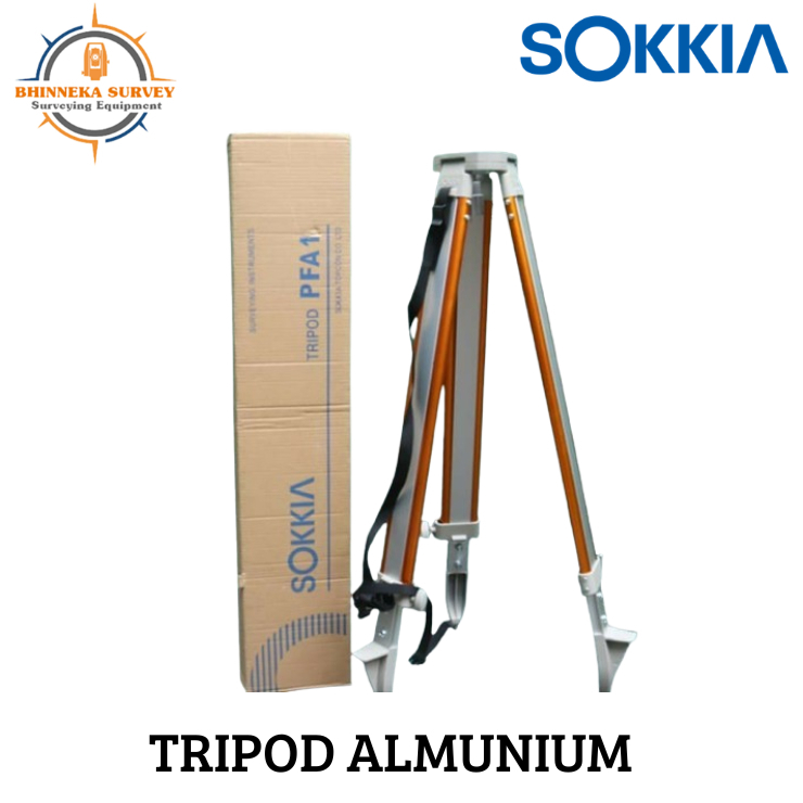 Tripod Aluminium / Statif Sokkia PFA-1 Original Berkualitas