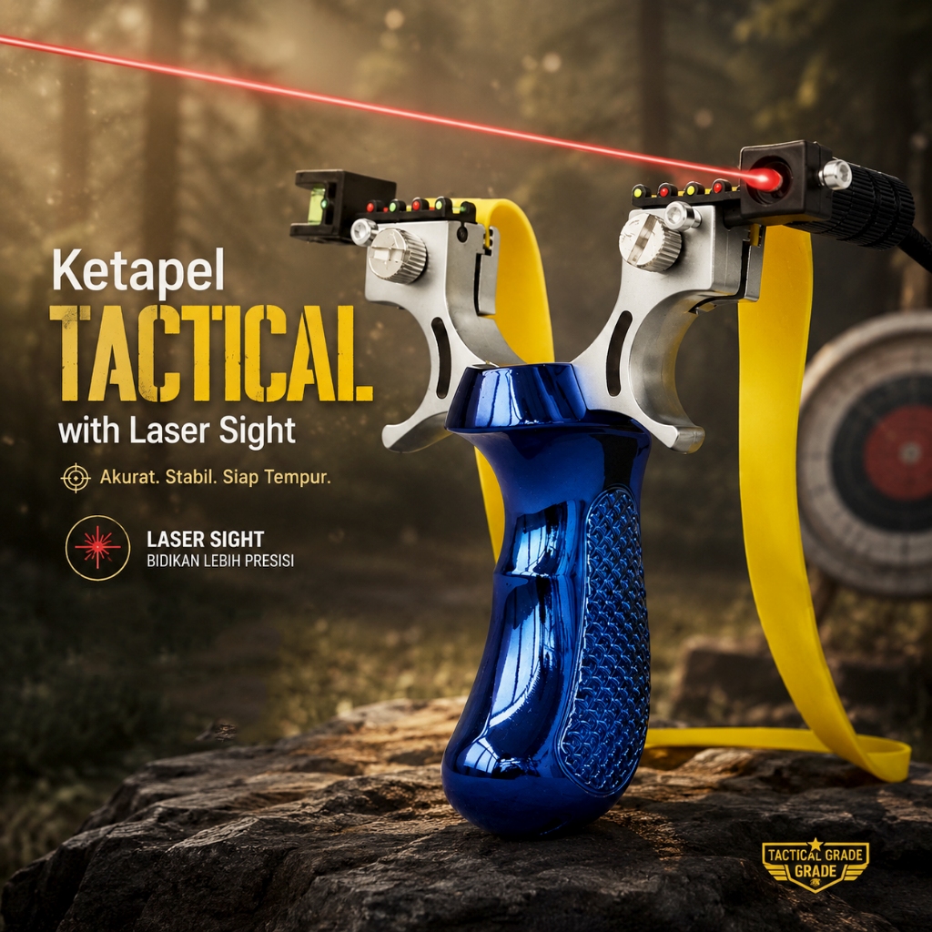Ketapel Berburu Tactical With Laser Sight Big Power