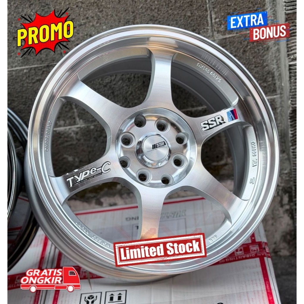 Velg baru termurah SSR type C R16 (4pcs)