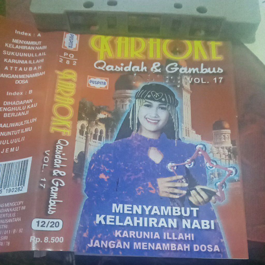 kaset pita QASIDAH & GAMBUS T-85