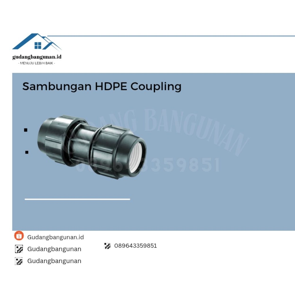 Sambungan HDPE Coupling