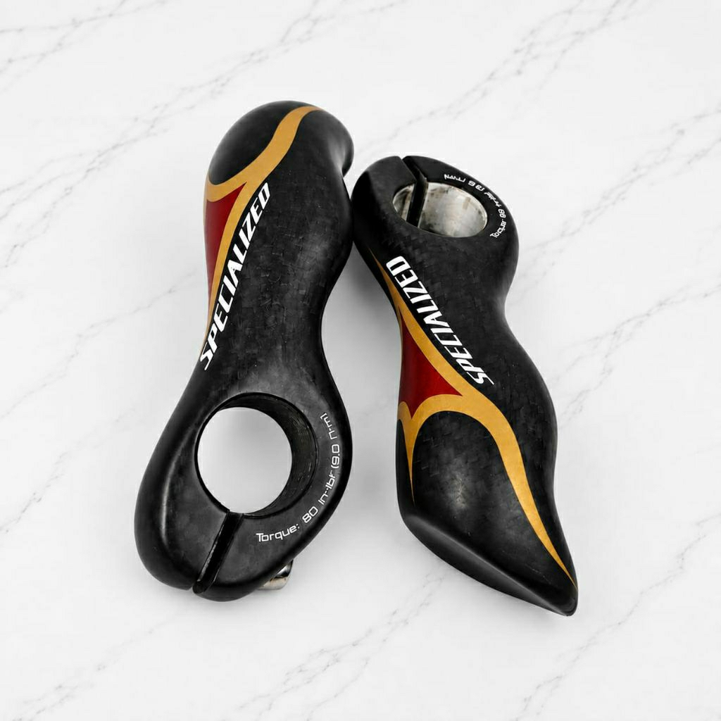 Bar End Specialised Carbon / Tanduk Stang Sepeda Lipat MTB