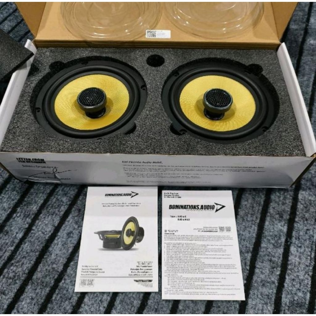 SPEAKER COAXCIAL DOMINATIONS BUDDY 6 C