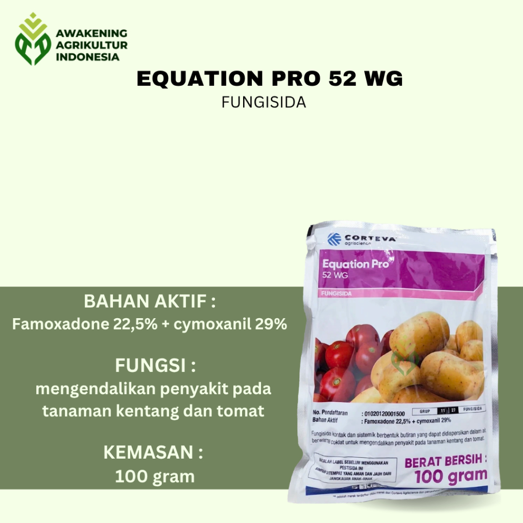 EQUATION PRO 52WG 100GRAM FUNGISIDA