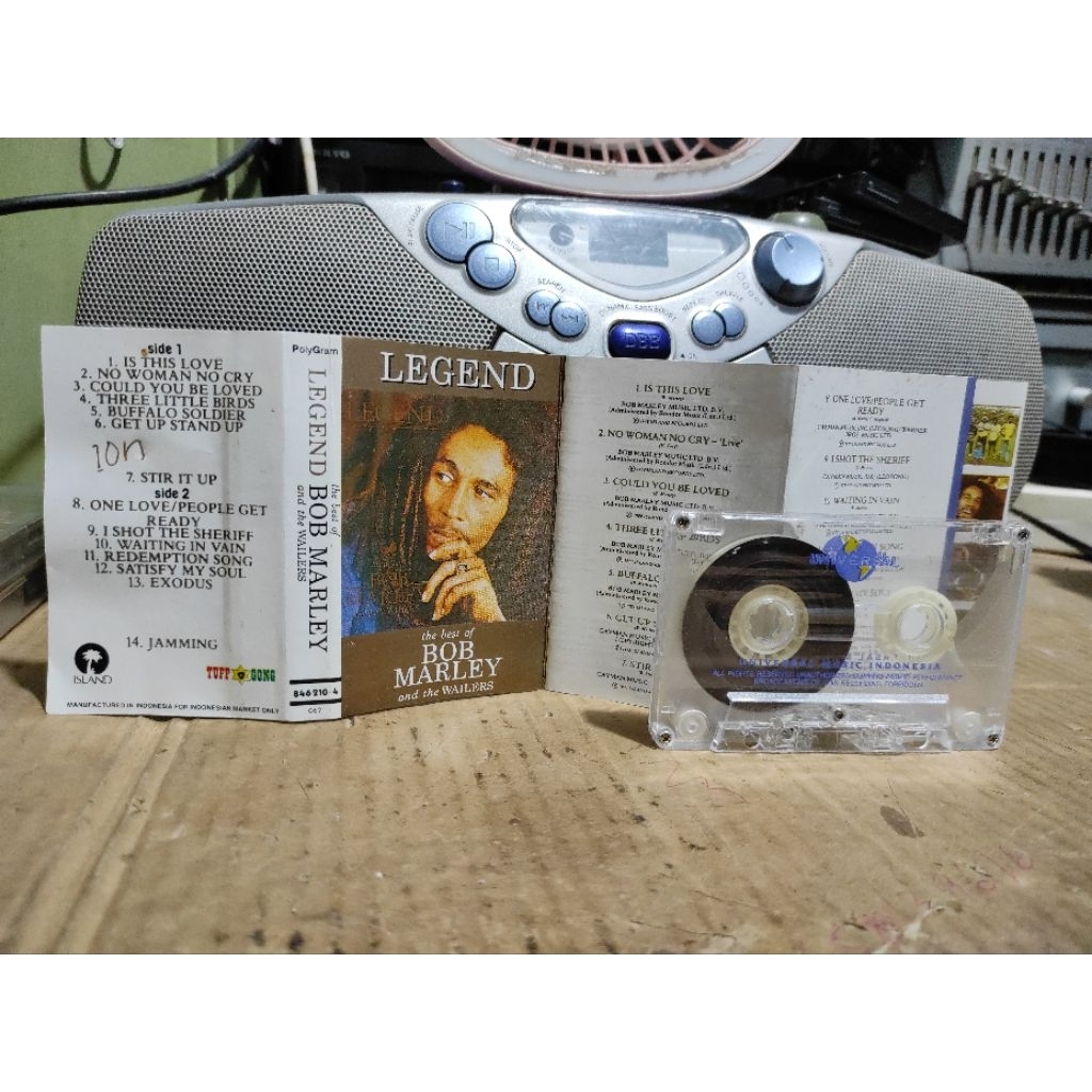 kaset pita The best of Bob Marley