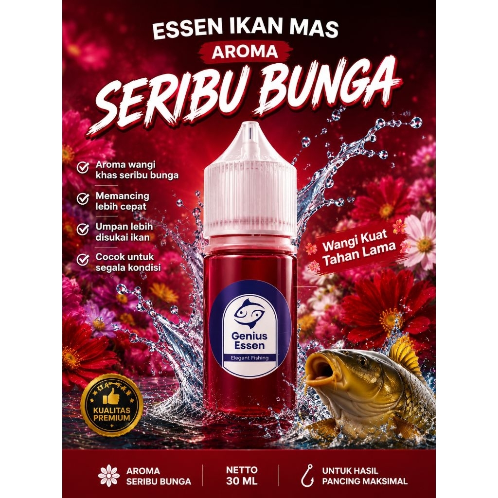 Essen Ikan Mas Aroma Seribu Bunga Amis Wangi Genius Essen