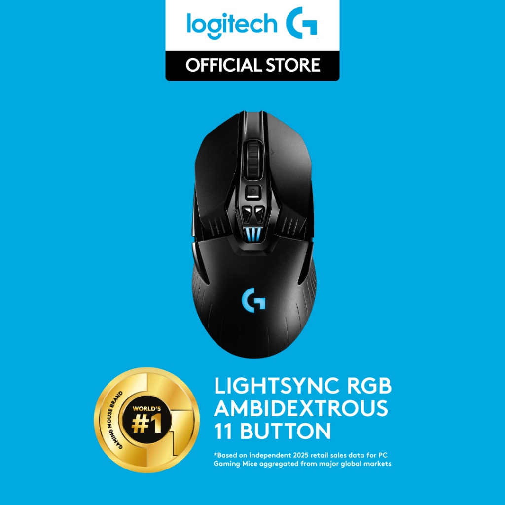 Logitech G903 HERO Lightspeed Mouse Gaming Wireless with HERO Sensor 25K DPI