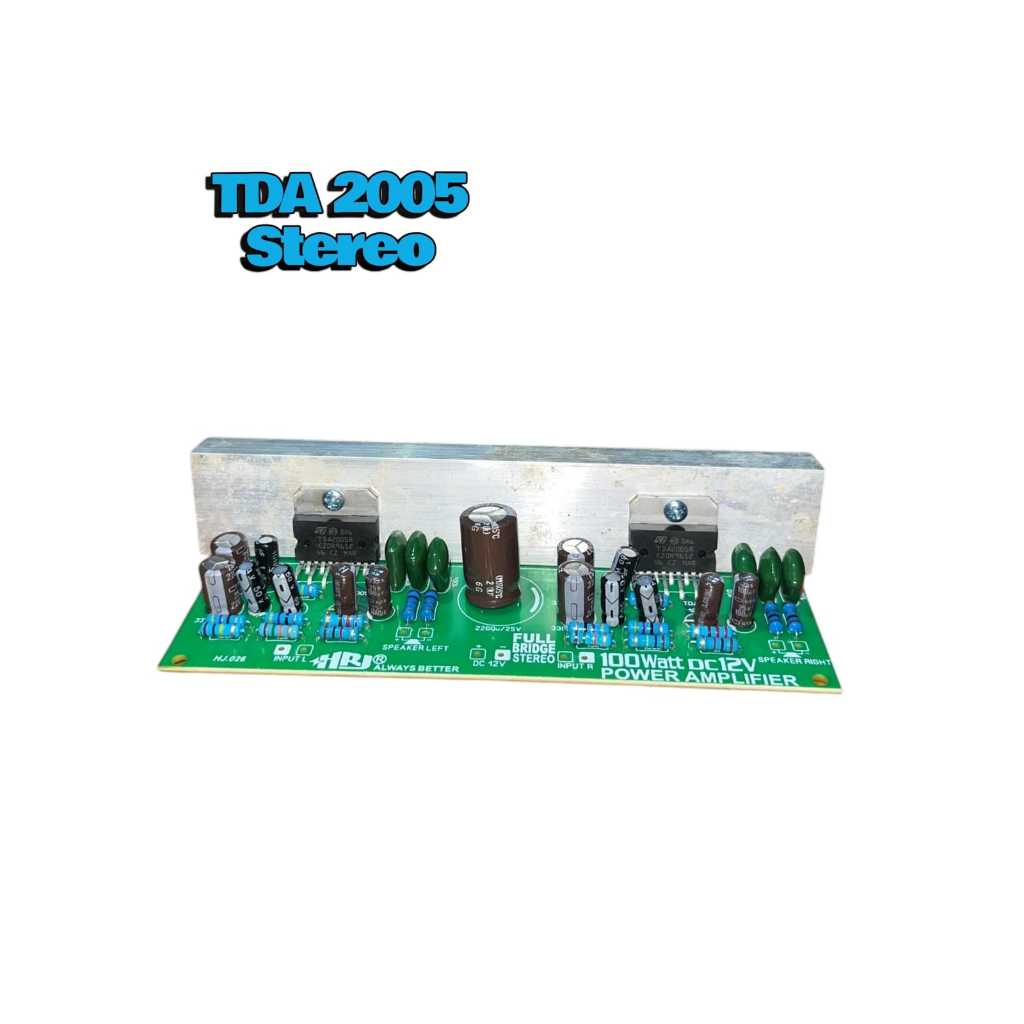 KIT TDA 2005 Stereo – Power Amplifier Stereo TDA2005 Berkualitas