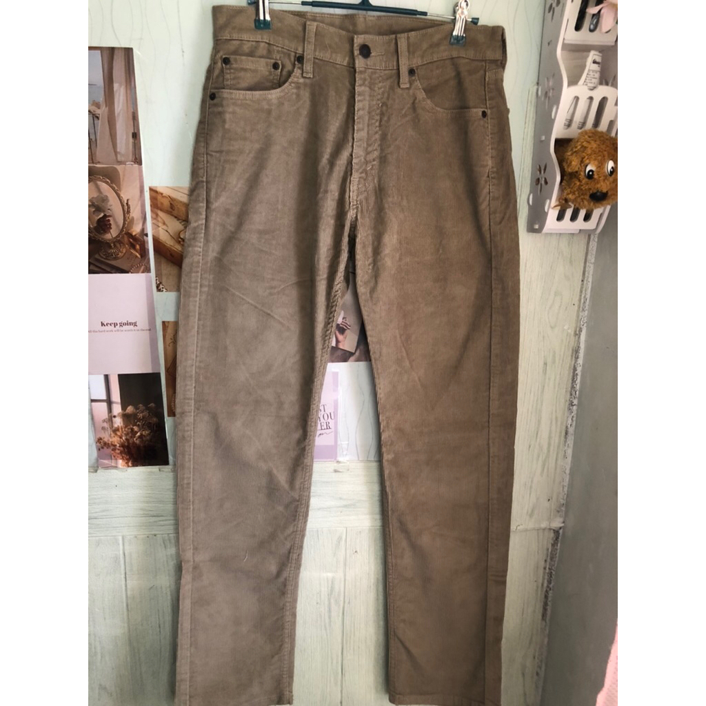 celana corduroy preloved