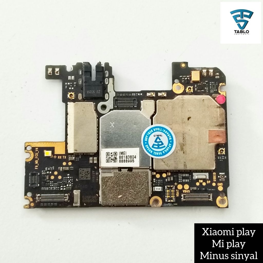 mesin Xiaomi play mi play ram 4/64gb hidup minus sinyal
