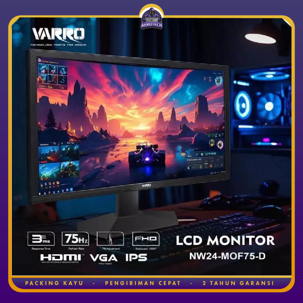 MONITOR 24 INCH | MONITOR 22 INCH | MONITOR 19 INCH NEW GARANSI RESMI