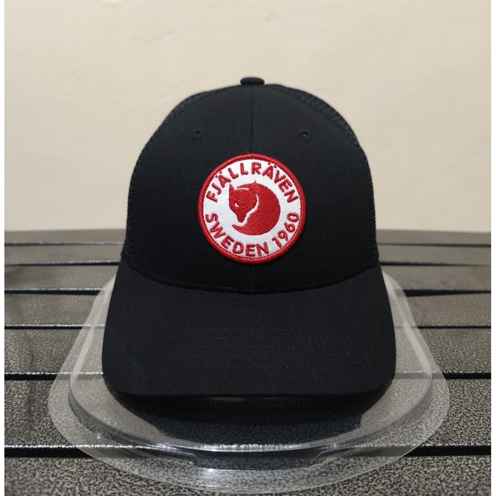 Topi Fjallraven 1960 Logo Trucker Caps Black Original
