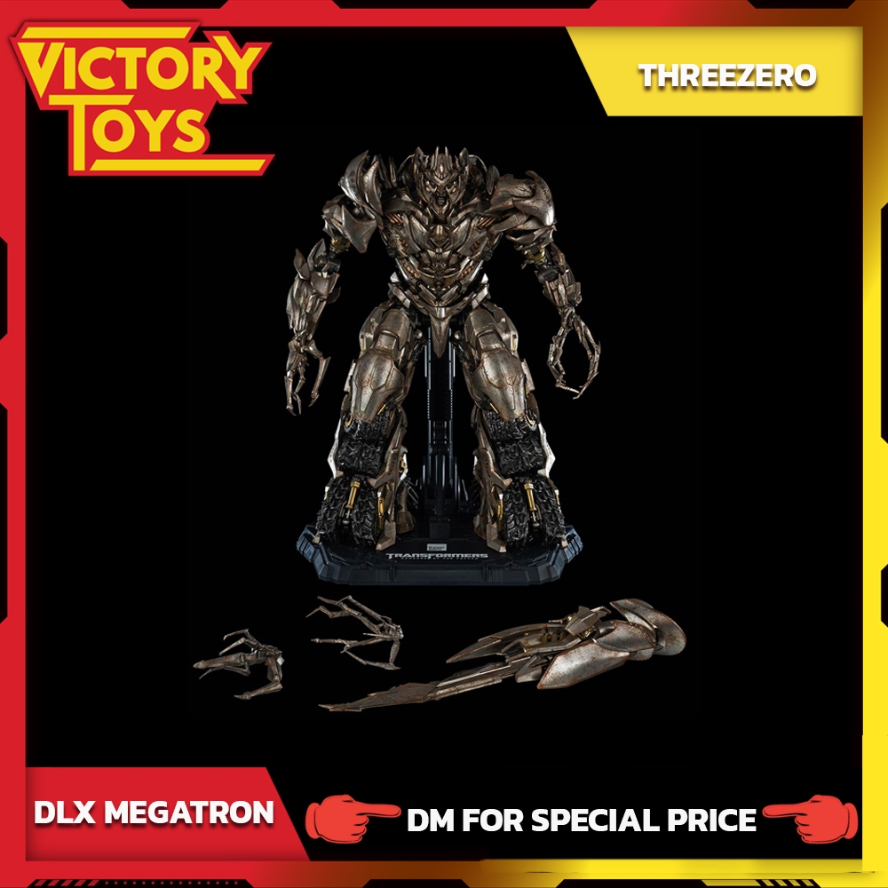 TRANSFORMERS REVENGE OF THE FALLEN DLX MEGATRON REISSUE By ThreeZero