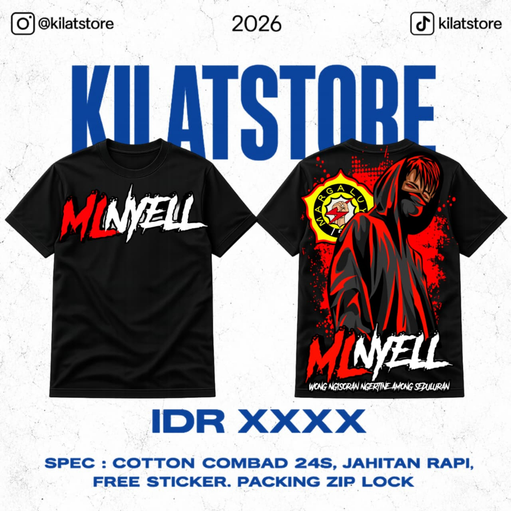 T-SHIRT ML NYELL MARGALUYU151