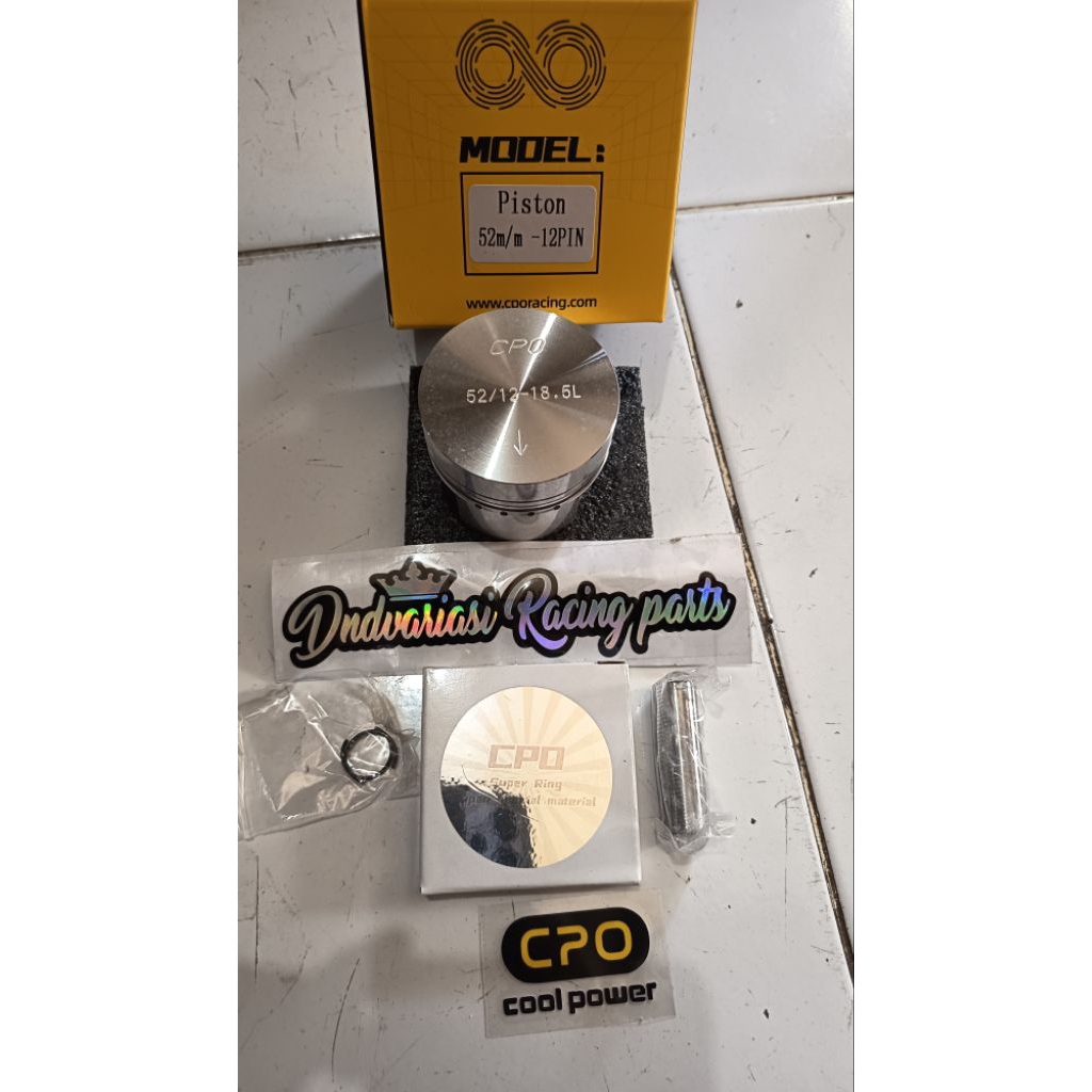 CPO Piston cpo casting 52mm pin 12/piston casting 52mm pin 12/piston 52mm pen 12/piston 52 pen 12
