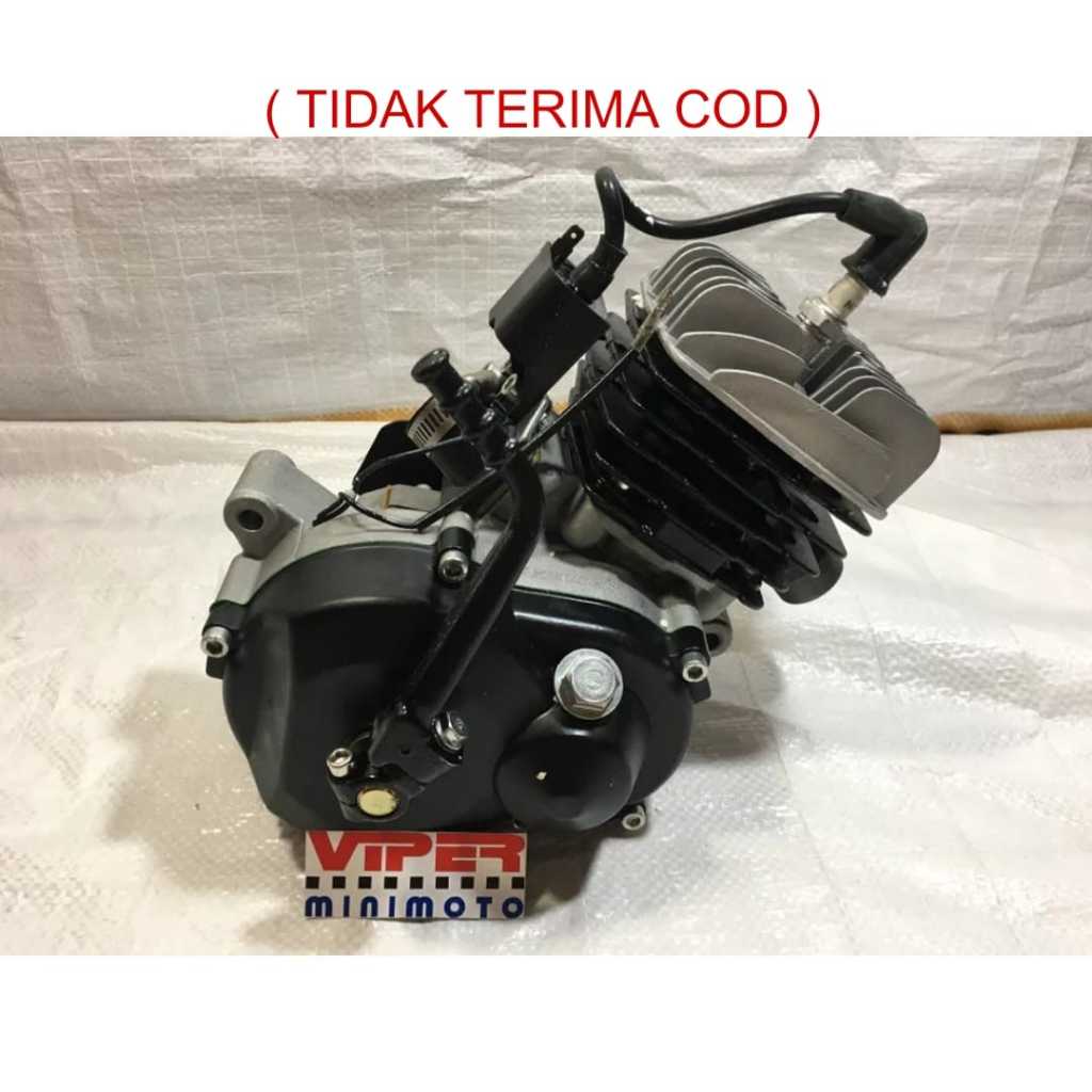 Engine - Mesin 50cc 2tak Matic Mini Trail NRG 50 - Nitro 50 - MT 6 - Gazgas GX 50 - SE 50 ( TIDAK TE