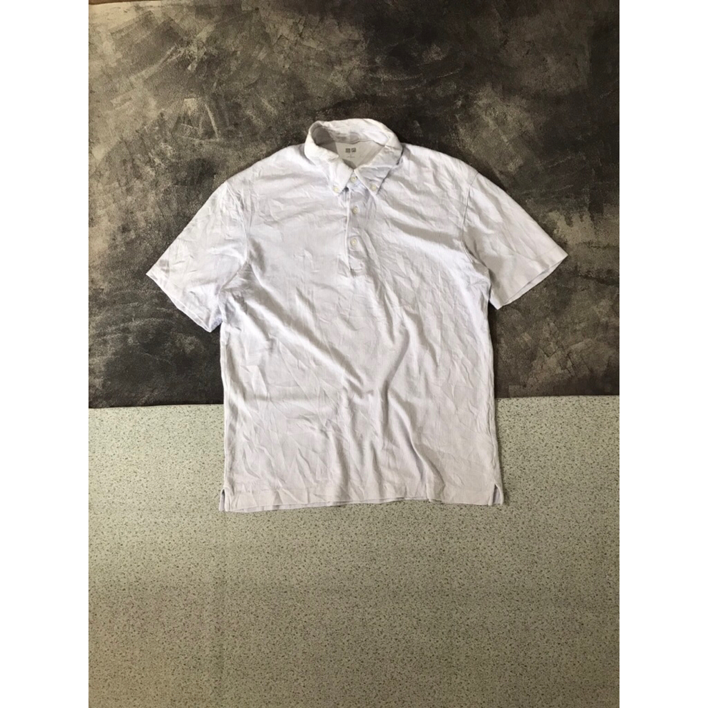 kaos polo uniqlo bekas second