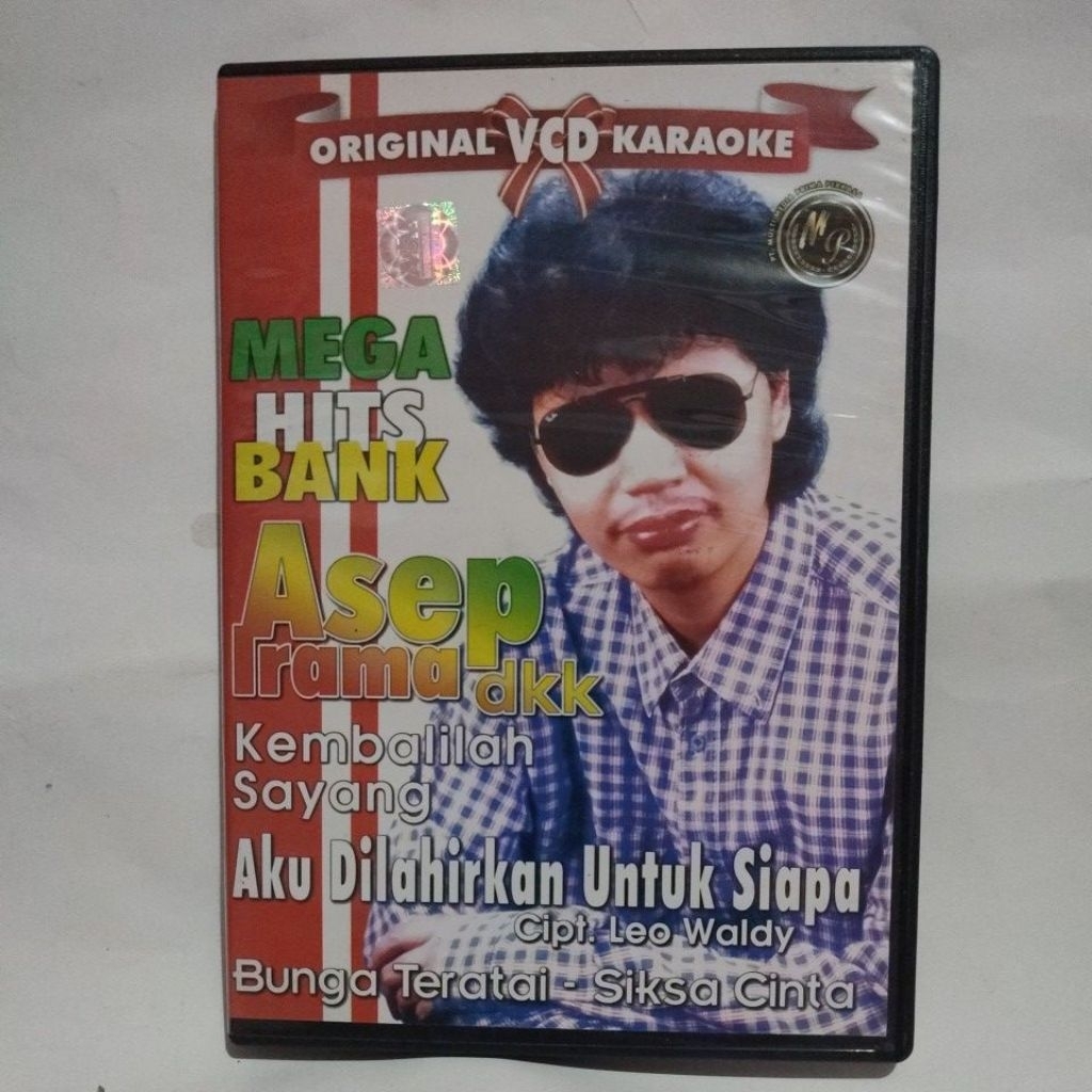 VCD KARAOKE MEGA HITS BANK ASEP IRAMA