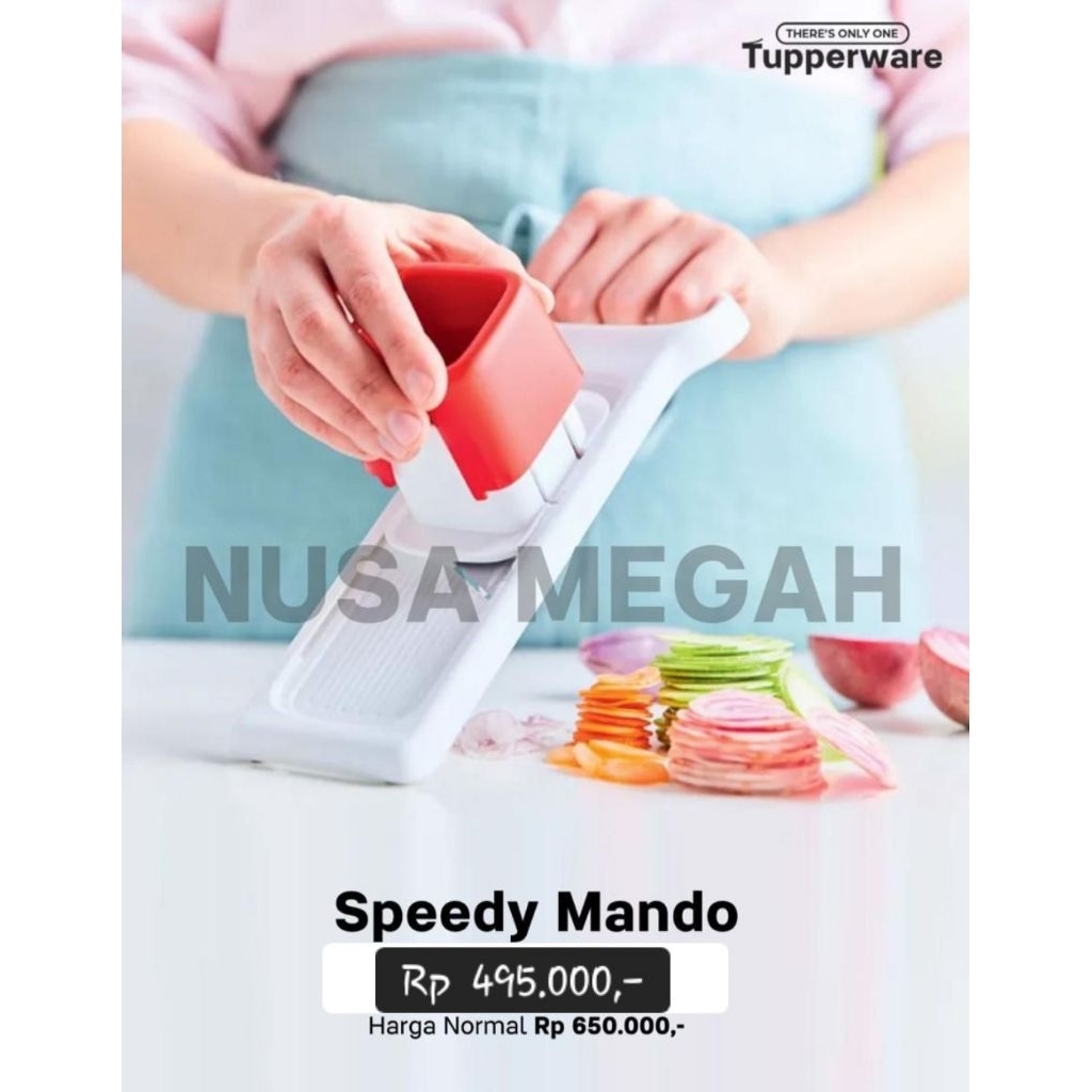 Spedy Mando Pengiris Bawang Tupperware