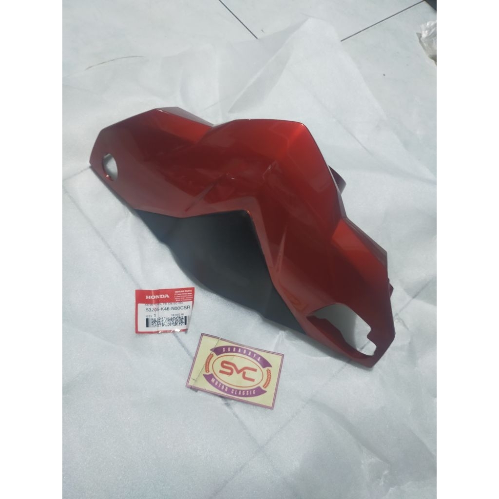 53205-K46-N00CSR cover batok lampu depan Vario 110 fi merah ORI AHM