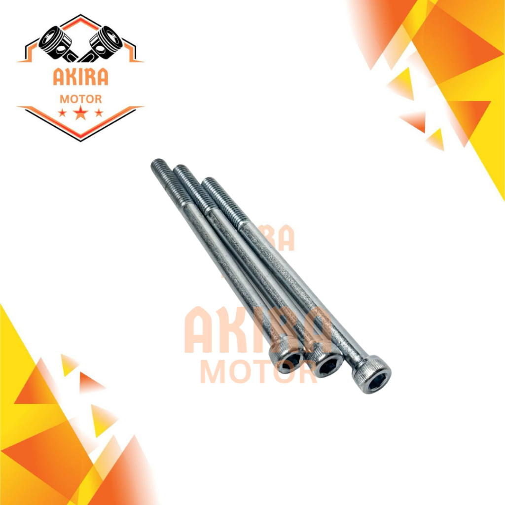 Baut L Putih M6x100 Kunci L5