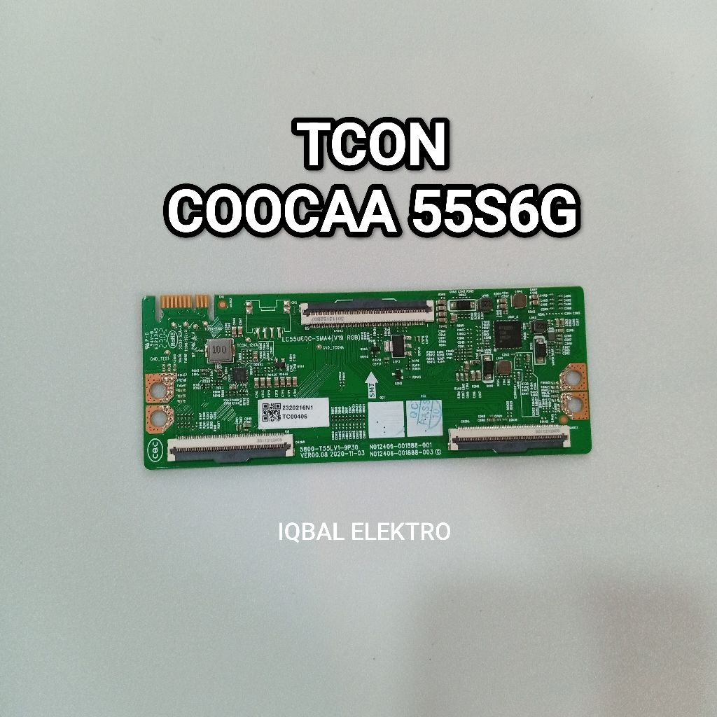 TCON - T CON - TIKON TV COOCAA 55S6G