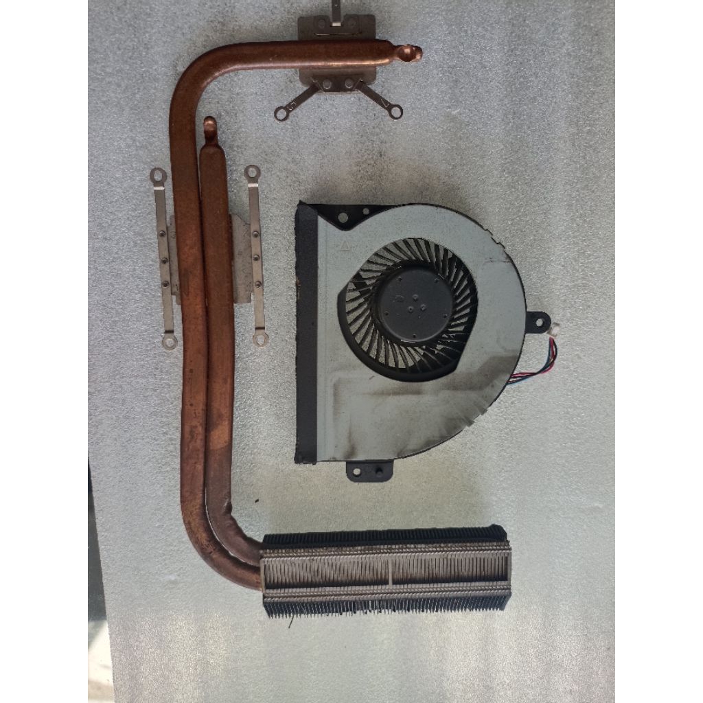 HEATSINK + FAN (HSF) ASUS A43S / K43S SERIES – ORIGINAL COPOTAN – TESTED NORMAL
