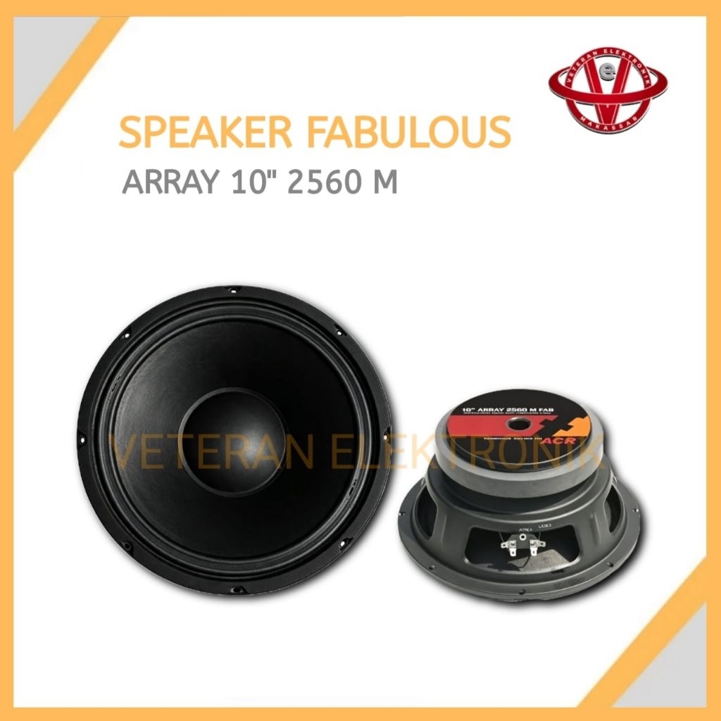 Speaker FABULOUS 10 inch ARRAY 2560M
