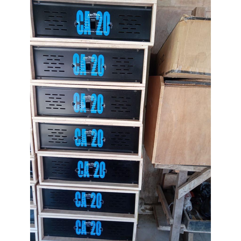 BOX POWER CA 20 LENGKAP DENGAN PLAT DEPAN BELAKANG