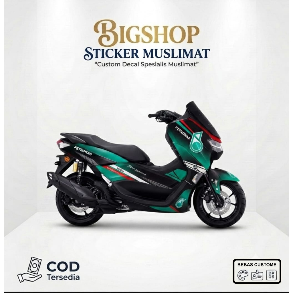 Decal Sticker New Nmax 2020 motif Petronas livery MotoGP