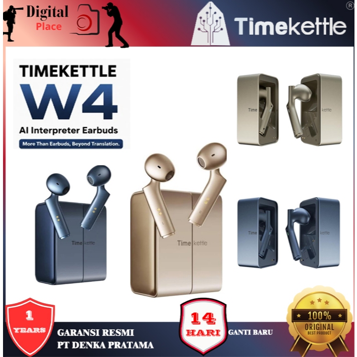TIMEKETTLE W4 Translator Earbuds