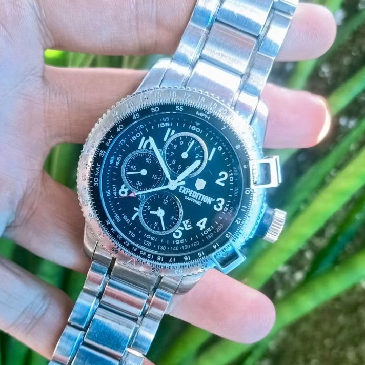 Jam Tangan Pria Expedition Chronograph