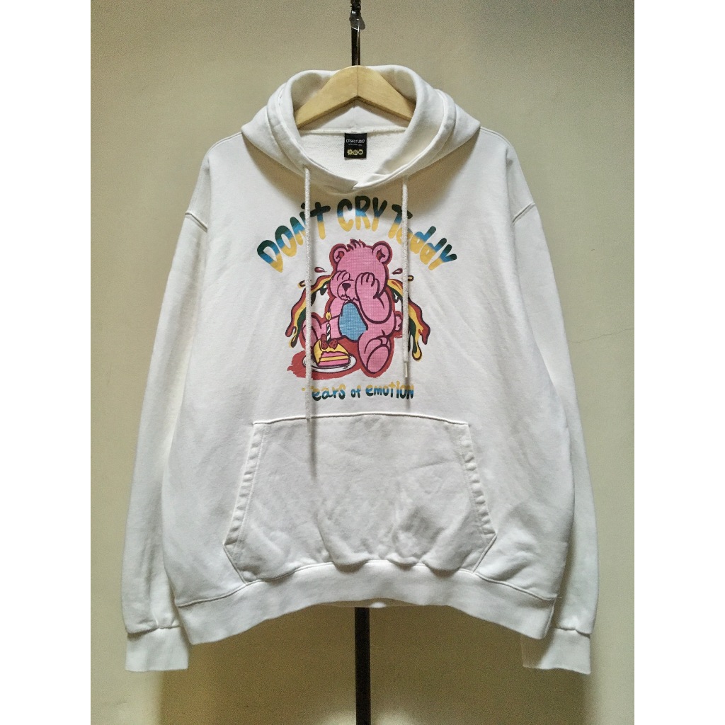 Pullover Hoodie Sweater Compagno CPGN Studio Krem Oversize Boxy