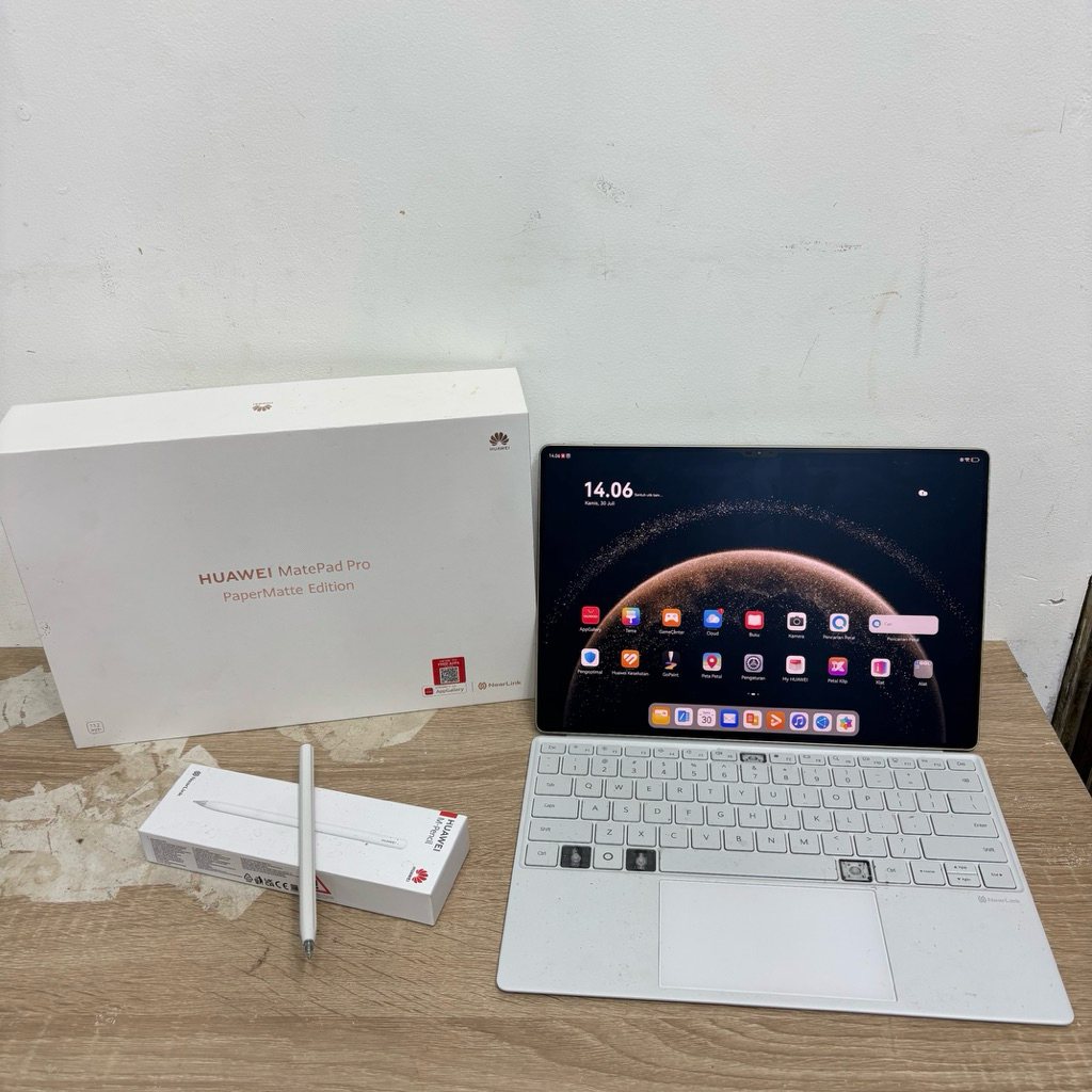 huawei matepad pro papermet edition 12/512gb second resmi original