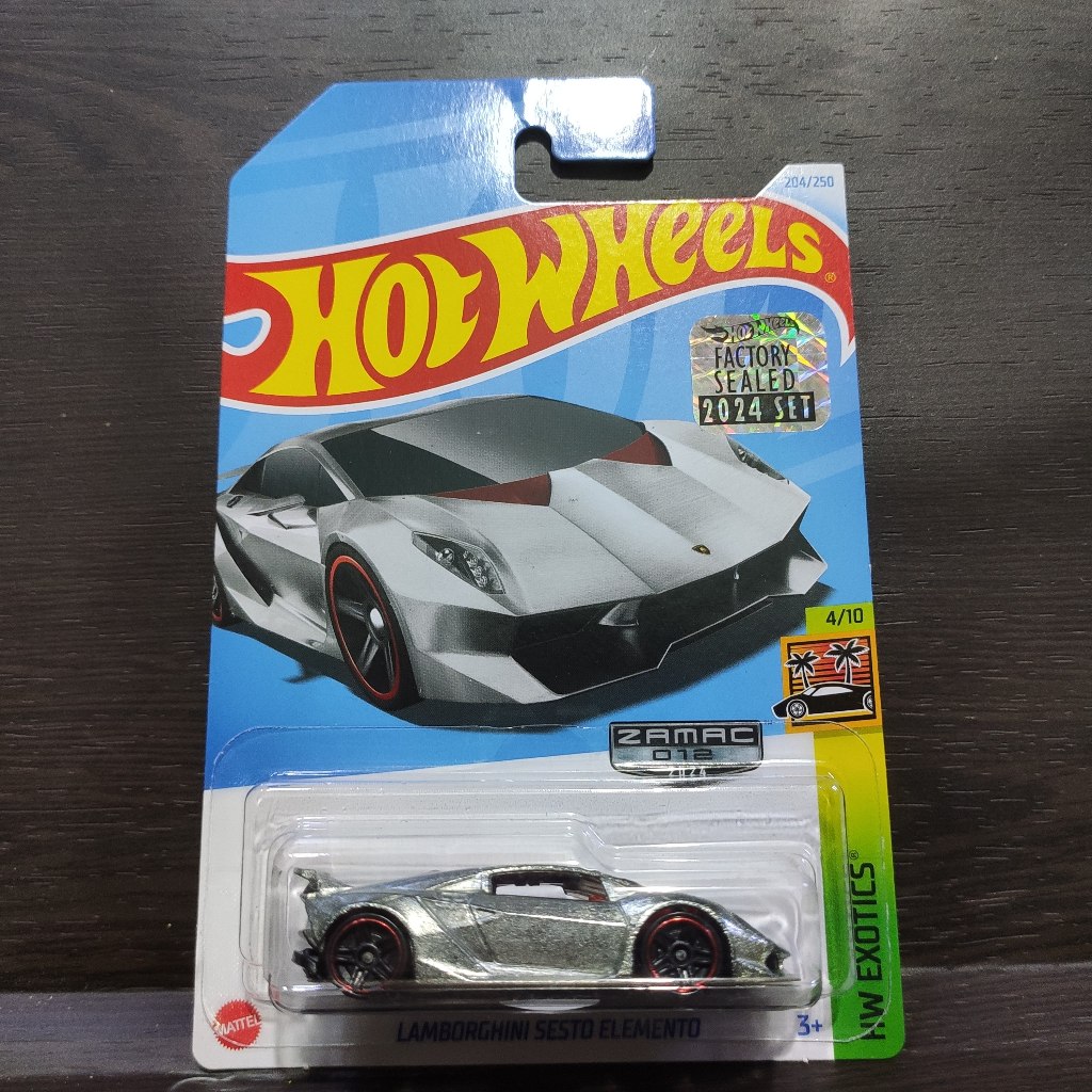 Hot wheels Lamborghini Sesto Elemento / Factory Sealed / Zamac / Collector / Walmart