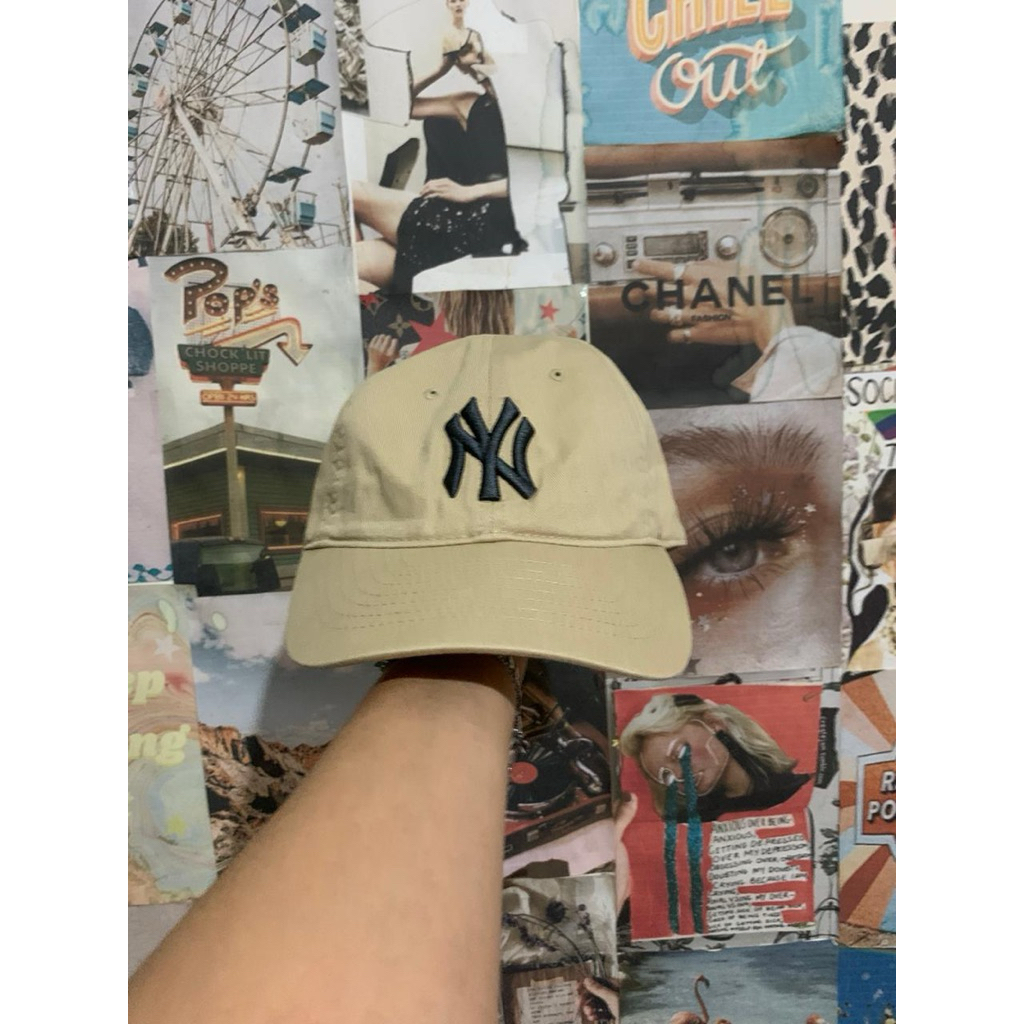 topi baseball mlb setelan original second