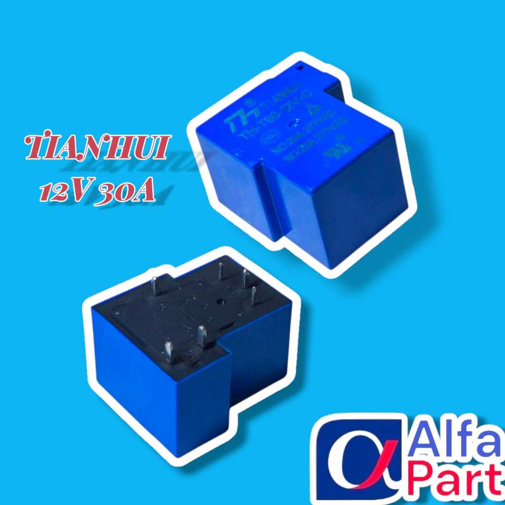 RELAY KODOK 12V 30A TIANHUI