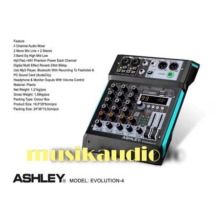 Mixer Ashley Evolution4 Evolution 4 original