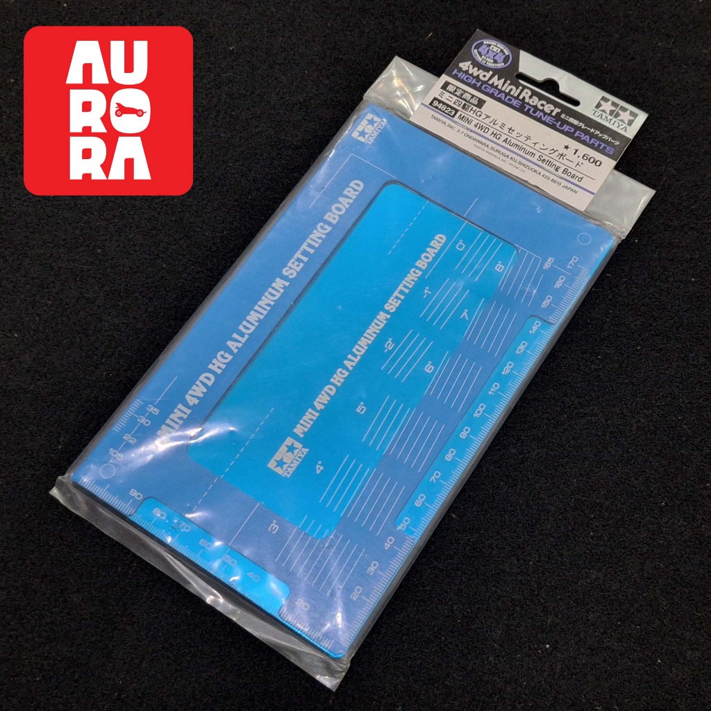 TAMIYA - Mini 4wd Tune Up Parts - Mini 4WD HG Aluminum Setting Board - Item 94823