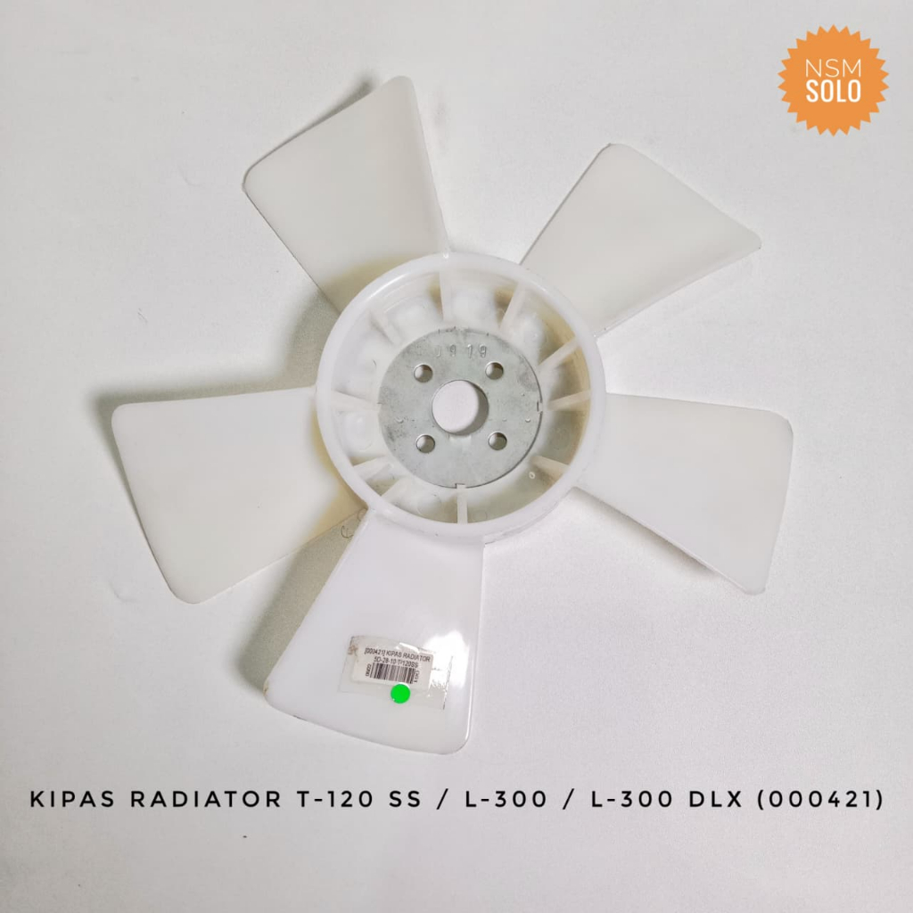 KIPAS RADIATOR MOBIL / FAN BLADE BALING BALING MITSUBISHI T120 SS / L300 / L300 DELUXE 5 DAUN