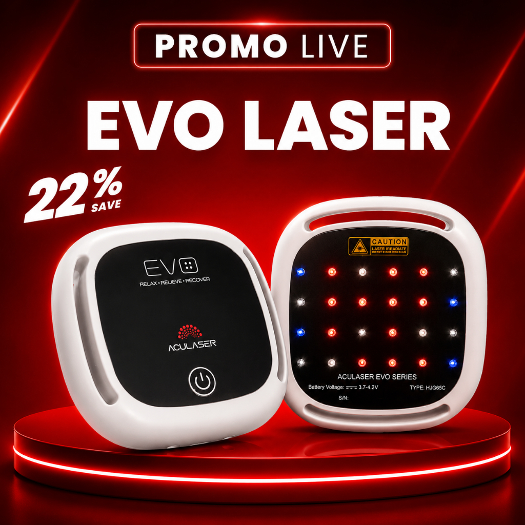 (PROMO LIVE) Evo Laser Alat Terapi Laser Portable Bantu Atasi Nyeri Sendi - Prostat - Otot Bengkak M